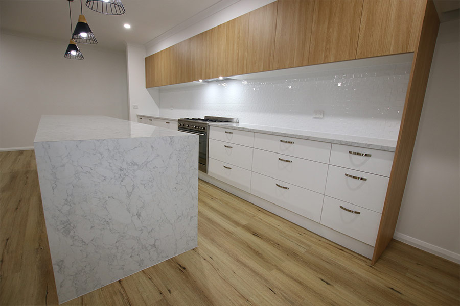 kitchen-with-wood-doors-and-floor